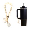 Unique Bargains Round Bow Water Cup Pendant 1 Pc - 3 of 4