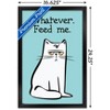 Trends International Whatever Feed Me Framed Wall Poster Prints - 3 of 4