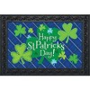 Briarwood Lane St. Patricks Day Doormat 30x18 Indoor Outdoor Happy Shamrocks For St. Patricks Day Doormat - 2 of 4