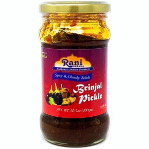 Brinjal (Eggplant) Pickle Mild (Achar,Indian Relish) - 10.5oz - Rani Brand Authentic Indian Products - 1 of 4