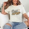 Simply Sage Market Women's  Retro Happy Hanukkah Distressed Short Sleeve Graphic Tee - 2 of 3