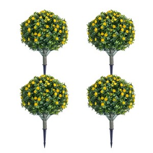 Artificial Topiary Trees with Ground Spike for Indoor and Outdoor - 1 of 4