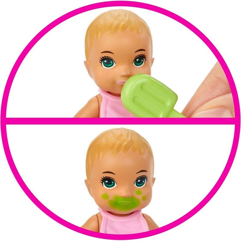 Barbie Skipper Babysitters Inc. Feeding and Bath-Time Playset, 3 of 10