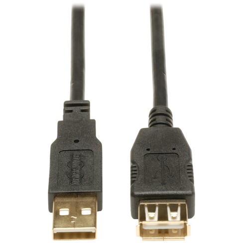 Tripp Lite® Hi-speed A-male To A-female Usb 2.0 Extension Cable (10 Ft.). :  Target