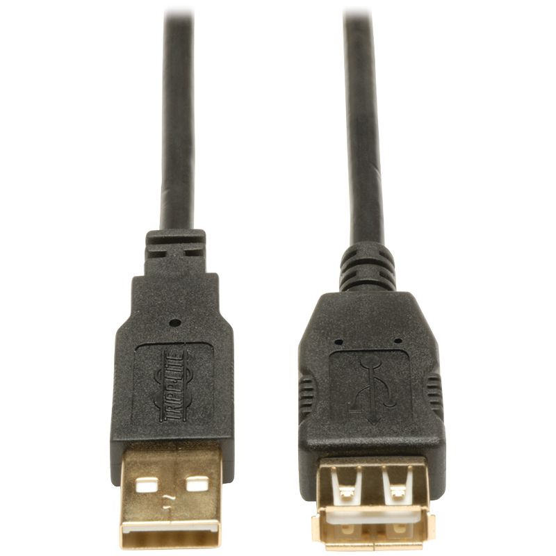 Tripp Lite Hi-Speed A-Male to A-Female USB 2.0 Extension Cable, 1 of 2