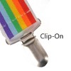 Dress Up America Rainbow Striped Suspenders for Adults - 2 of 4