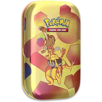 Pokemon TCG: Scarlet & Violet—151 Mini Tin – Kadabra and Hitmonlee (2 Booster Packs, 1 Coin & 1 Art Card)