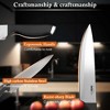 Knife Set, 14-Piece Kitchen Knife Set, High Carbon Stainless Steel Knives for Kitchen with Durable Knife Block - 4 of 4