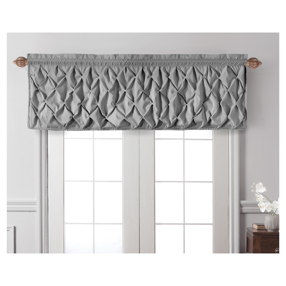 Victoria Classics VCNY Carmen Valance, 60" x 20", Gray