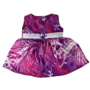 Doll Clothes Superstore Bright Fuchsia Dress For 15-16 Inch Baby And Cabbage Patch Kid Dolls - 1 of 4