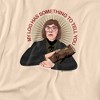 Men's Twin Peaks Log Lady Adult T-Shirt Cream - 2 of 4