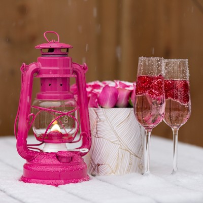 Telemagenta 10-Inch Weather-Resistant Galvanized Kerosene Hurricane Lantern