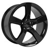 OE Wheels LLC CV11-20090-5120-35B Black Wheel Painted (20 x 9. inches /5 x 120 mm, 35 mm Offset) - 3 of 3