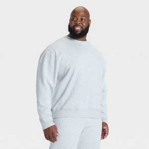 Men's Active Comfort Fleece Crewneck Sweatshirt - All In Motion™ - 1 of 3