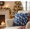 Manual Woodworkers & Weavers Seasonal Christmas Pillow – 18 Inch - 2 of 3