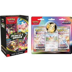 Pokmon TCG: Mega Evolution Perfect Order - Scarlet & Violet Prismatic  Evolutions Blister : Target