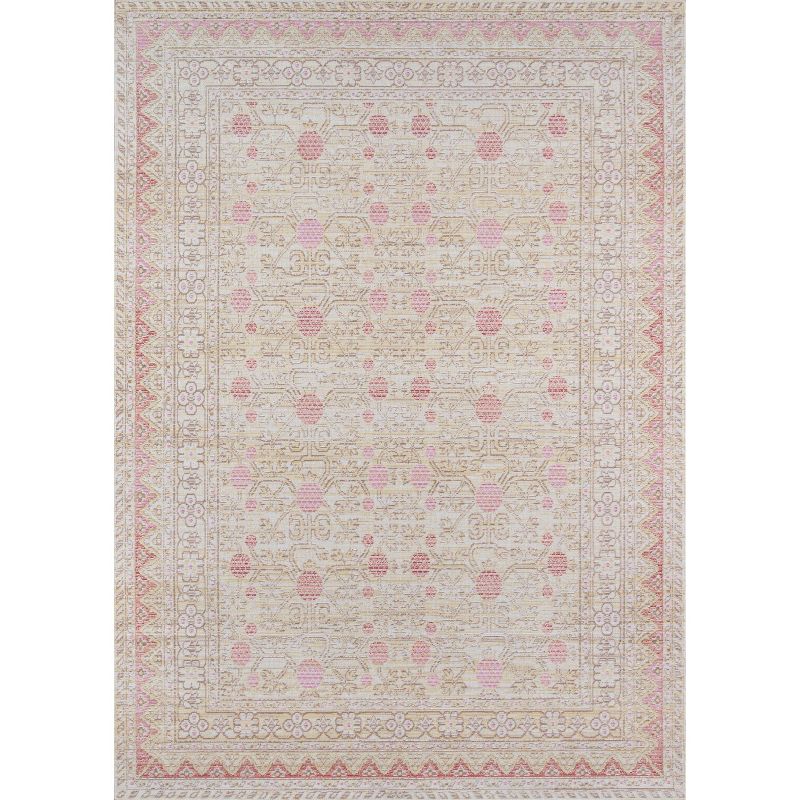 5&#39;3&#34;x7&#39;3&#34; Isabella Hermione Area Rug Pink - Momeni, 1 of 8