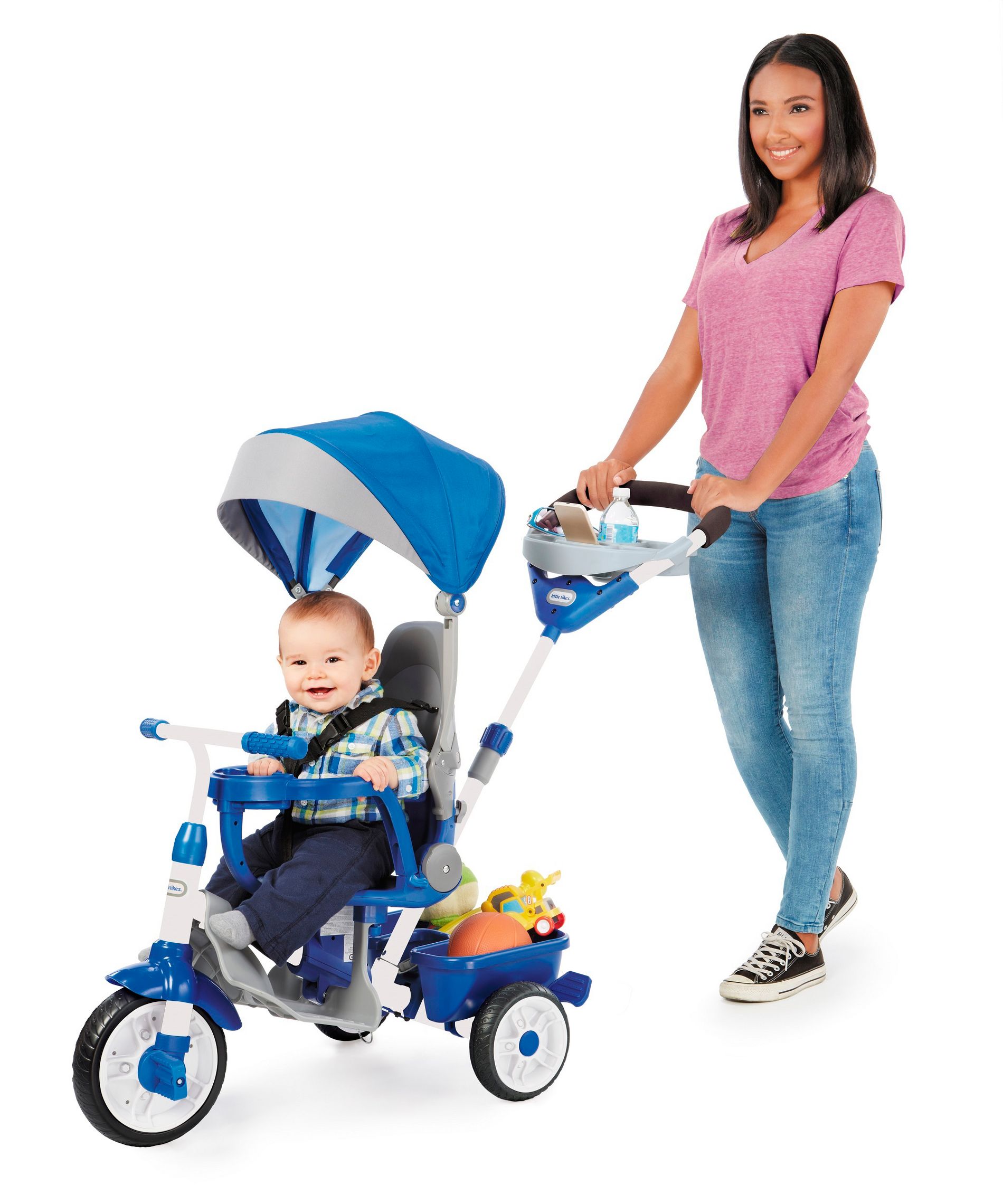 Little Tikes Perfect Fit 4-in-1 Trike - Blue