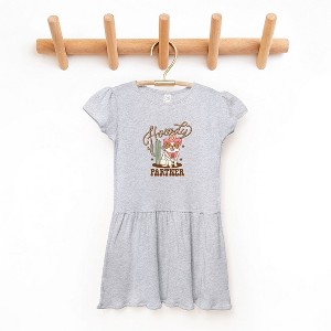 The Juniper Shop Howdy Partner Dog Toddler Graphic Dress - 1 of 3