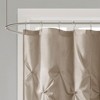 Grungis 72x72 Inch Polyester Semi-Sheer Shower Curtains with 12 Button Holes on Top for Bathroom - 4 of 4