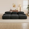 Aukfa Modular Corduroy Sectional Sofa with Ergonomic Support - Pet Friendly, Easy Assembly, Non-Slip Base Design - 2 of 4