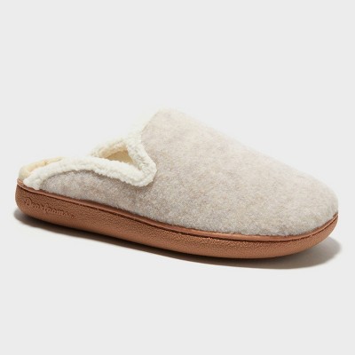 Image of Women's dluxe by dearfoams Maci Slippers - Oatmeal XL (11-12)
