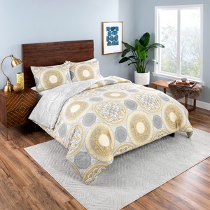 Gray Gween Reversible Comforter Set (Twin XL) 2pc - Vue, Size: TWIN EXTRA LONG