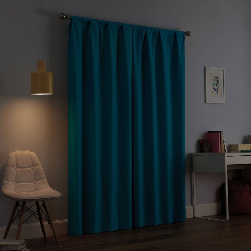 42" Kenna Blackout Thermaback Curtain Panel - Eclipse My Scene, 4 of 14