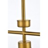 Elegant Lighting Mera 3 lights brass pendant - image 4 of 4