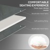 Okak Tri-Fold Patio Chaise Lounge with Side Pocket&Face Hole,Tanning Chair Recliner Chaise for Poolside,Beach&Deck,Foldable&Portable - 4 of 4