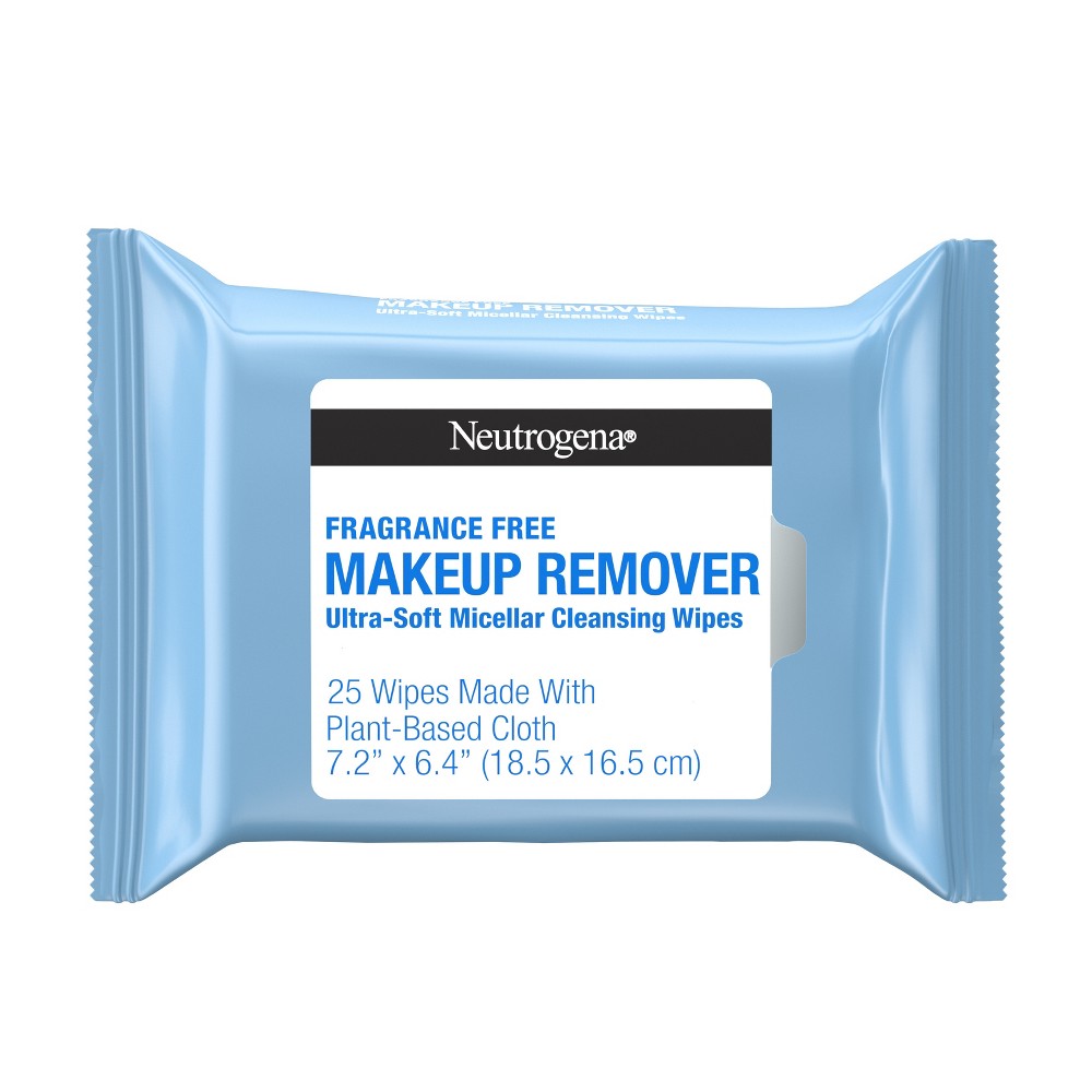 Neutrogena Remover Wipes - Fragrance Free - 25ct