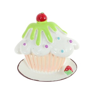 Unique Bargains Magnetic Sticker Orange White 1 Pc - 1 of 3