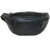 CTM Leather Multi Pocket Fanny Waist Pack - 4 of 4