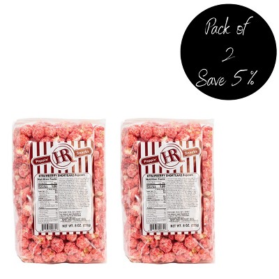 HR Poppin' Snacks 8 oz Strawberry Shortcake Popcorn - Pack of 2