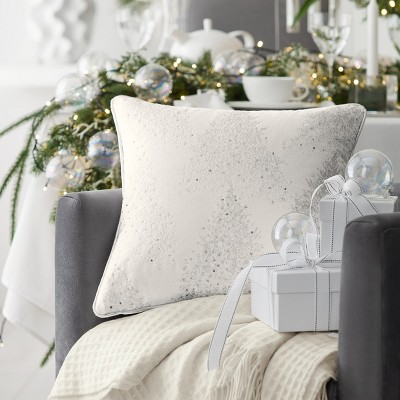 Togas Janelle White Decorative Pillow