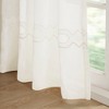 MAYEERTY Embroidery Curtain Panel (Only 1 Pc Panel) - 3 of 4