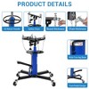 Dual Plunger Hydraulic Transmission Jack with 1322lbs Capacity, 33.5"-69" Adjustable Height,  Stable Foot Pedal Control, 8MM Non-Slip Pad - 2 of 4