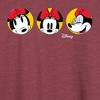 Women's - Disney - Mickey & Friends Lightweight French Terry Wide Neck Long Sleeve Shirt - 2 of 4