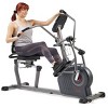 Sunny Health & Fitness Elite Interactive Series Exercise Recumbent Cross Trainer and Elliptical – SF-RBE420049 - 2 of 4