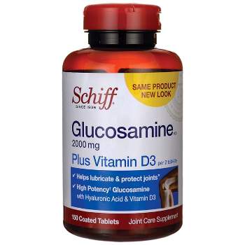 Schiff Glucosamine Plus Vitamin D3 150 Tabs