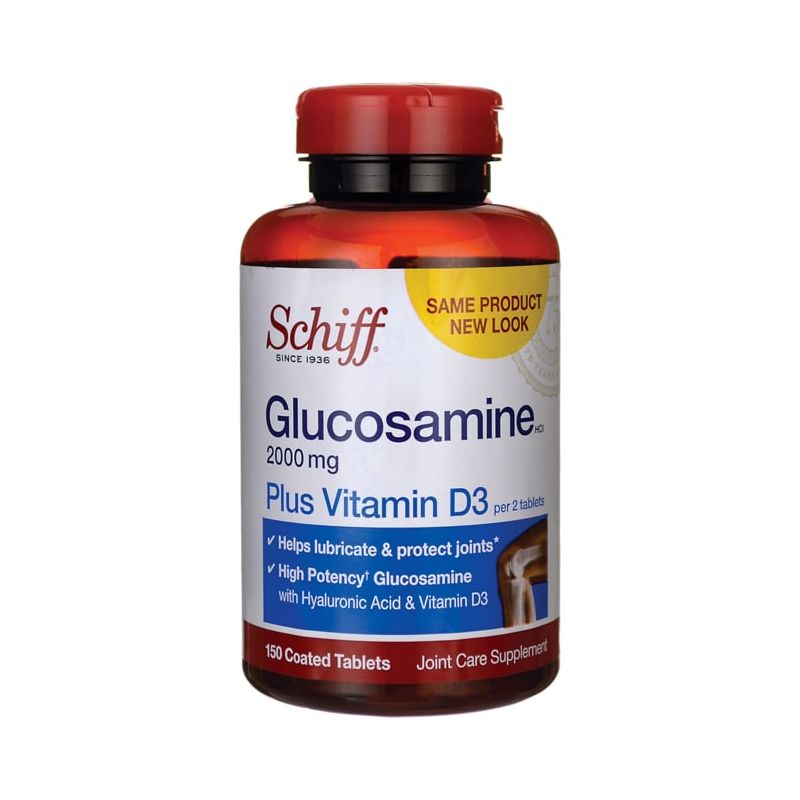 Schiff Glucosamine Plus Vitamin D3 150 Tabs, 1 of 3