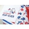 C&F Home Patriotic Dog Paw Print 4th of July Kitchen Towel Dishtowel Decoration - 3 of 4