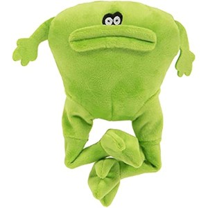 goDog Action Plush Frog Animated Squeaky Dog Toy, Chew Guard Technology - Green, One Size - 1 of 1