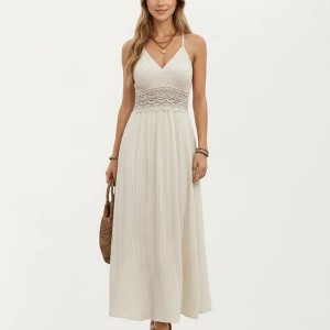 boho crochet maxi dress Blossom Crochet Maxi Dress