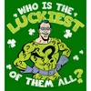 Men's Batman St. Patrick's Day Riddler Who is the Luckiest of Them All? T-Shirt - image 2 of 4