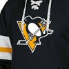 NHL Pittsburgh Penguins Men's Long Sleeve Hooded Sweatshirt with Lace - 3 of 3