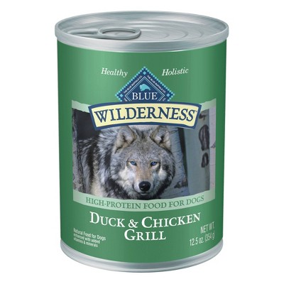 Blue Buffalo Wilderness High Protien Grain free Wet Dog Food - 12.5oz