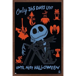 Trends International Disney's The Nightmare Before Christmas - Next Halloween Framed Wall Poster Prints - 1 of 4