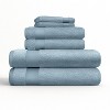 6 Piece Bath Towels Set, 100% Super Plush Premium Cotton - Becky Cameron - 3 of 4
