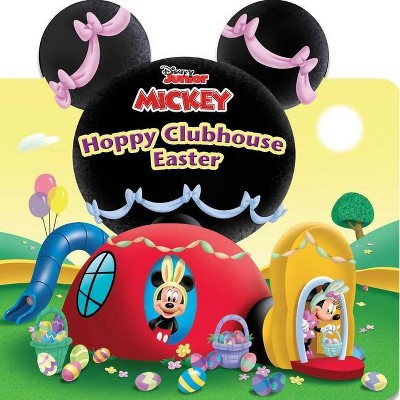 Disney Mickey Mouse Clubhouse: Hoppy Clubhouse Easter - (Board Book)